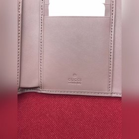 Кожаный кошелек GG Marmont с тремя отделениямиз оригинальной кожи