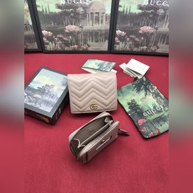 Новая модель 2019 года GG Артикул： 546580 Маленький кошелек Marmo