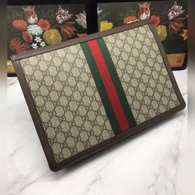 Gucci, высший класс, модель № 523359, коричневый цвет, размеры： ш