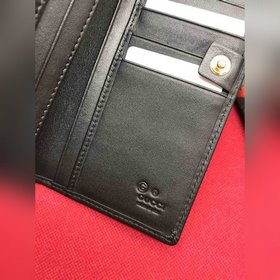 Улучшенная версия кошелька Gucci с двумя складками. Модель： 44939