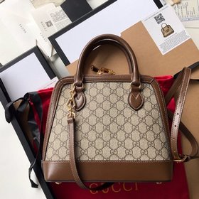 Сумка Gucci 621220 с пряжкой виде конской уздечкимеет куполообраз