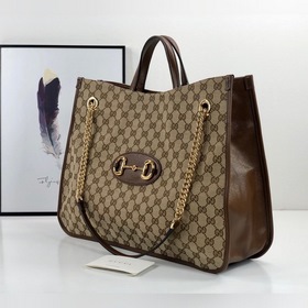 Новая модель Gucci № 623695, цвет： абрикосовый, размеры： 42x32x13