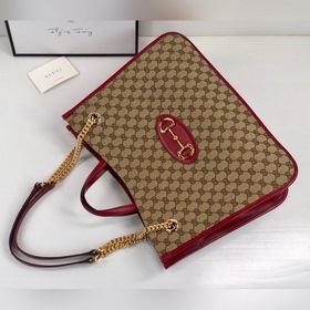 Новая модель Gucci № 623695, цвет： абрикосовый и красный, размеры