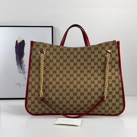 Новая модель Gucci № 623695, цвет： абрикосовый и красный, размеры