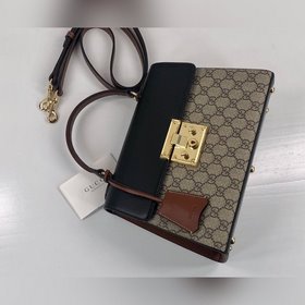 Новая модель Gucci, номер 453188, цвет коричневый, размер 28x19x1