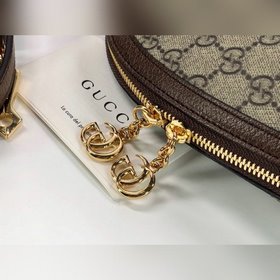 Новая модель Gucci, номер 524533, цвет： коричневый, размеры： 35x2