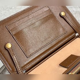 Новая модель Gucci, номер 614368, цвет： коричнево-коричневый, раз