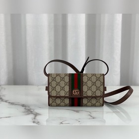 Новая модель Gucci, номер 645082, цвет： коричневый, размеры： 19,5