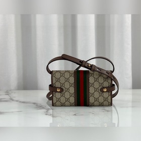 Новая модель Gucci, номер 645082, цвет： коричневый, размеры： 19,5