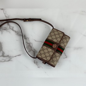 Новая модель Gucci, номер 645082, цвет： коричневый, размеры： 19,5