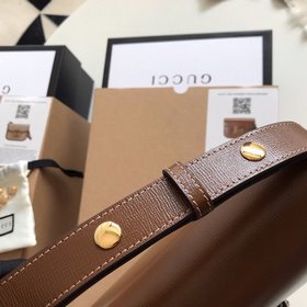 Кожаная сумка Gucci 602204 с пряжкой виде конской уздечки была пр