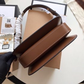 Кожаная сумка Gucci 602204 с пряжкой виде конской уздечки была пр
