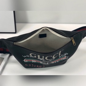 Новая модель Gucci, номер 493869, кожа с принтом, размеры 28x18x8