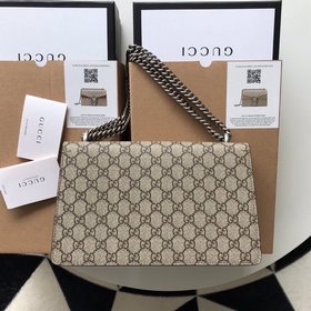Модель сумки Gucci： 400249. Сумка с тисненым узором и пряжкой вид
