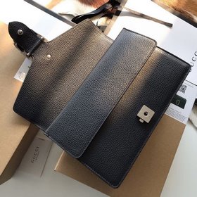 Сумка Gucci 400249 с двойной застежкой виде головок двух тигров и