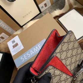 Модель сумки Gucci： 499623 Серия Dionysus. Маленькая сумка через 