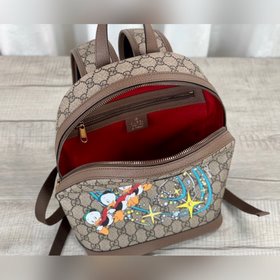 Сумка Gucci, модель 552884 с изображением Дональда Дака, размеры 