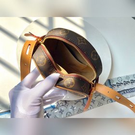 LV Самая красивая маленькая сумка в форме круглого пирога в истор