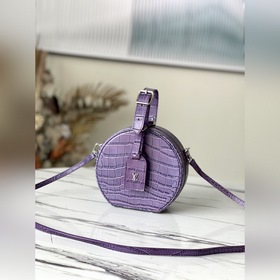 LV Артикул： M43514 Сумка с крокодиловым узором N95054 Фиолетовая