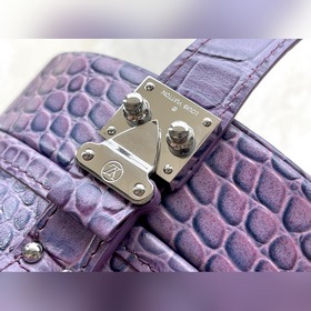 LV Артикул： M43514 Сумка с крокодиловым узором N95054 Фиолетовая