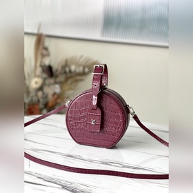 LV Модель： M43514 Алигатор N94635 PETITE BOITE CHAPEAU Сумка Жен