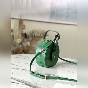 LV Артикул： M43514 Акцентированная текстура N93598 Зеленая сумка