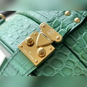 LV Артикул： M43514 Акцентированная текстура N93598 Зеленая сумка
