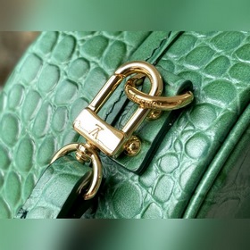 LV Артикул： M43514 Акцентированная текстура N93598 Зеленая сумка