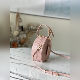 LV Модель： M43514 Аллигатор N94160 Светло-розовая сумка PETITE B