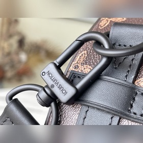 LV Артикул： M59706 Черный круглый чемодан Уникальная круглая фор