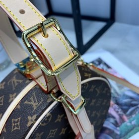Сумка LV Monogram из ткани с покрытием Размеры： 17,5 x 16,5 x 7,5