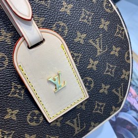Сумка LV Monogram из ткани с покрытием Размеры： 17,5 x 16,5 x 7,5