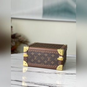LV Артикул： M20040 Фиолетово-красная шкатулка для украшений. Нов