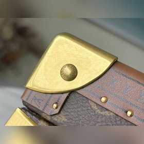 LV Артикул： M20040 Фиолетово-красная шкатулка для украшений. Нов