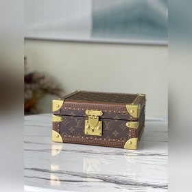 LV Артикул： M20040 Оранжевая шкатулка для украшений. Новинка в а