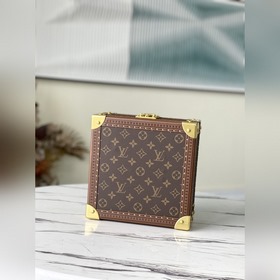 LV Артикул： M20040 Оранжевая шкатулка для украшений. Новинка в а