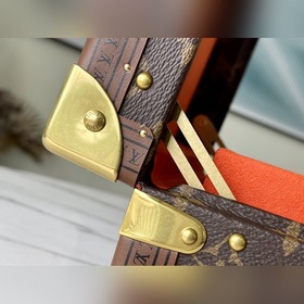 LV Артикул： M20040 Оранжевая шкатулка для украшений. Новинка в а