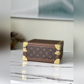 LV Артикул： M20040 Оранжевая шкатулка для украшений. Новинка в а