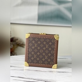 LV Артикул： M20040 Коробка для украшений коричневого цвета. Коро