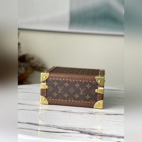 LV Артикул： M20040 Коробка для украшений коричневого цвета. Коро