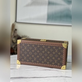 LV Артикул： M20209 Черный серым многофункциональный чемодан MCo
