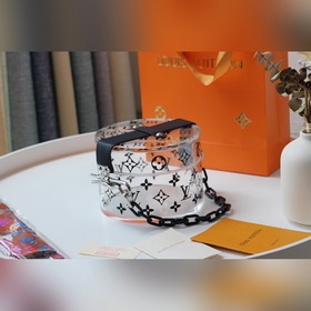 LV Артикул： GI0430 Контейнер для хранения Фиолетовый логотип бре