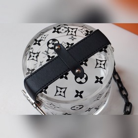 LV Артикул： GI0430 Контейнер для хранения Фиолетовый логотип бре