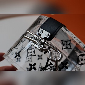 LV Артикул： GI0430 Контейнер для хранения Фиолетовый логотип бре