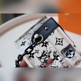 LV Артикул： GI0430 Контейнер для хранения Фиолетовый логотип бре