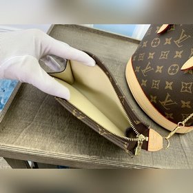 LV модель M41994 Б/у сумка-бакет с внутренней сумкой, большая вме