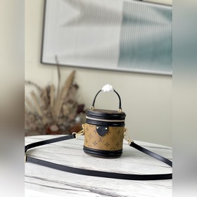 LV Косметичка в форме цилиндра Модель M43986 Мини Как модель для