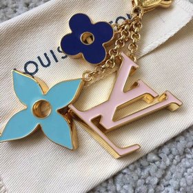 LV FLEUR DE MONOGRAM Аксессуар для сумки M67119 Синий Элегантная 