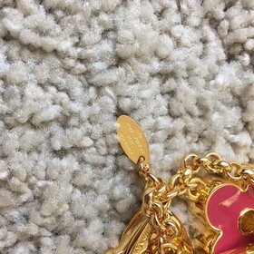 LV FLEUR DE MONOGRAM Аксессуар для сумки M67119 Мятно-розовый Эле