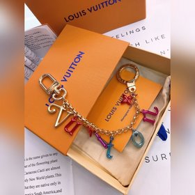 LV Модель M63748 New Wave сумочка и брелок Многоцветные забавные 